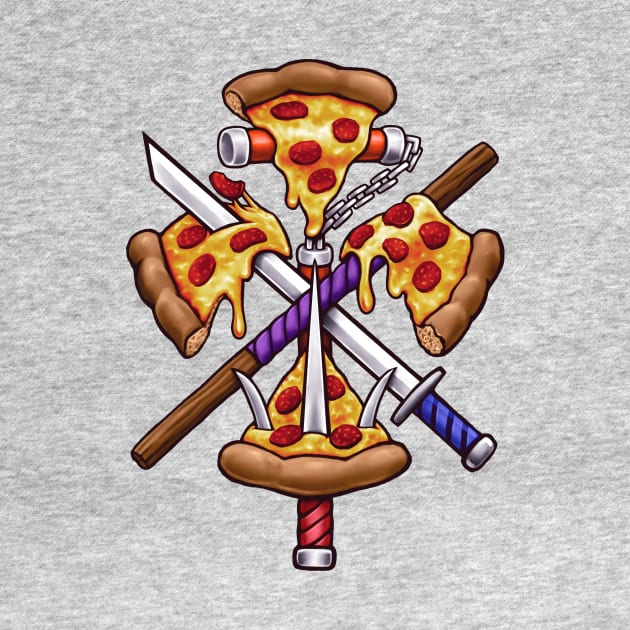 Ninja Pizza by c0y0te7